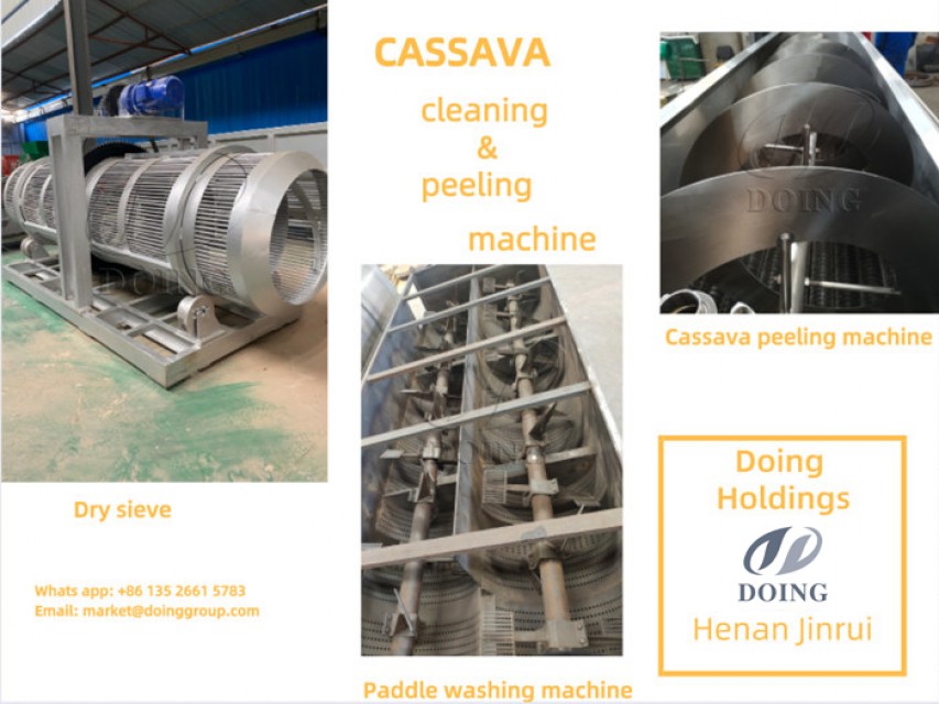 Efficient Diesel Engine Cassava Garri Processing Line - Quality From China