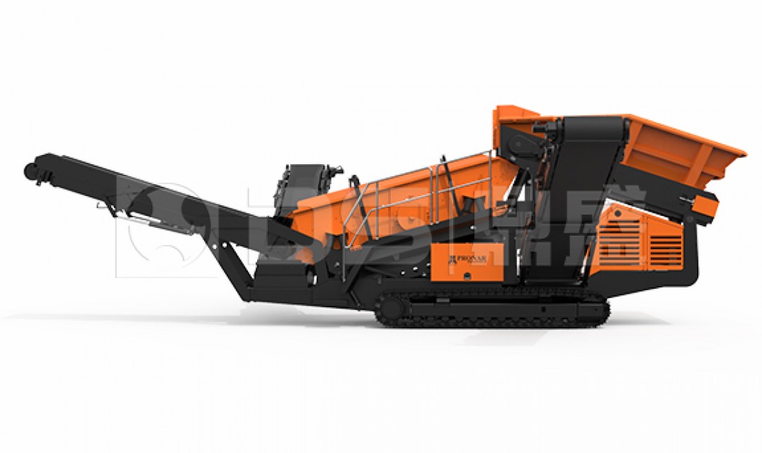 Highly Efficient RC Mobile Scalping Screen for Aggregates and Materials
