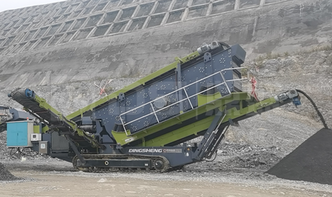 TAS Tracked Screening Plant - Efficient Crawler Track Solution for Quarrying and Mining Applications