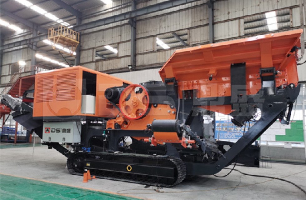 High-Performance TJ Tracked Jaw Crusher for Aggregates & Recycling