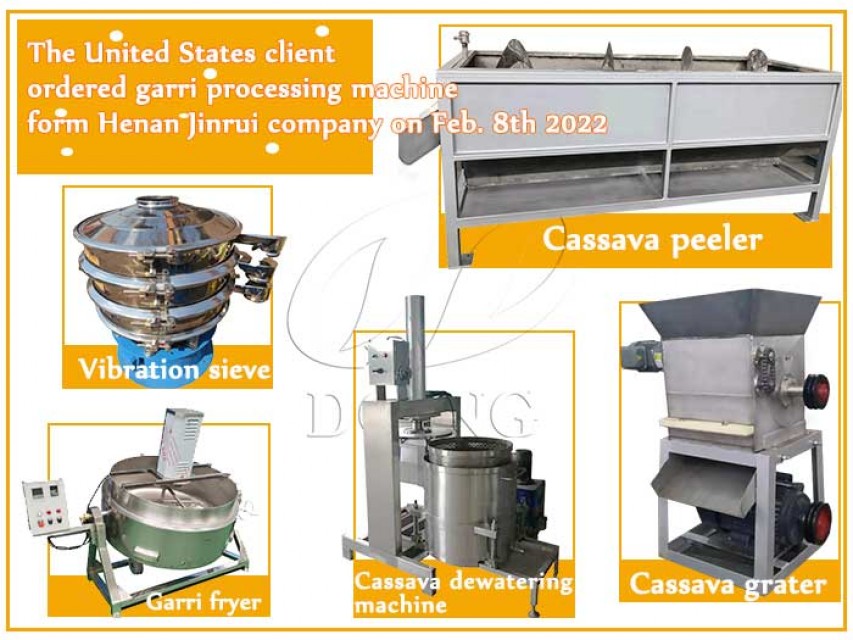 High-Quality Garri Processing Machine for Efficient Cassava Production