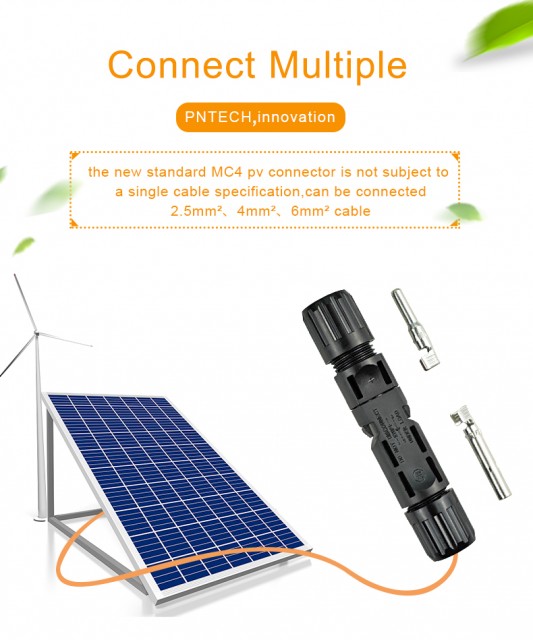 1000v Solar Panel Connectors 30A Male & Female Connector