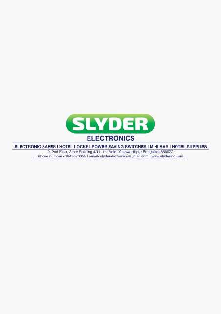 Slyder Electronics