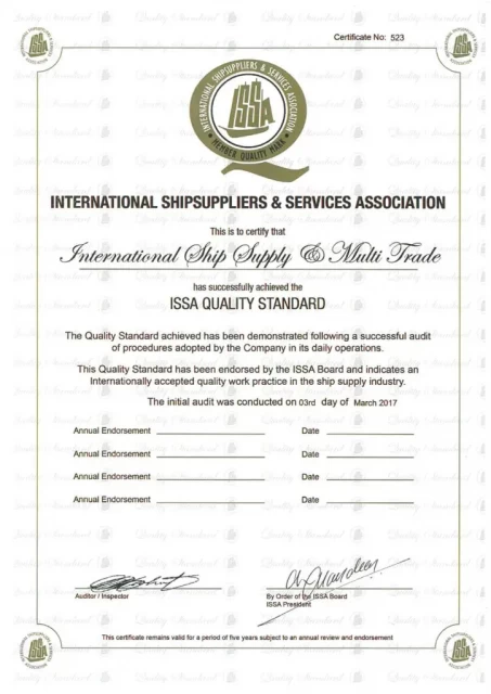 International Ship Supply & Multi Trade