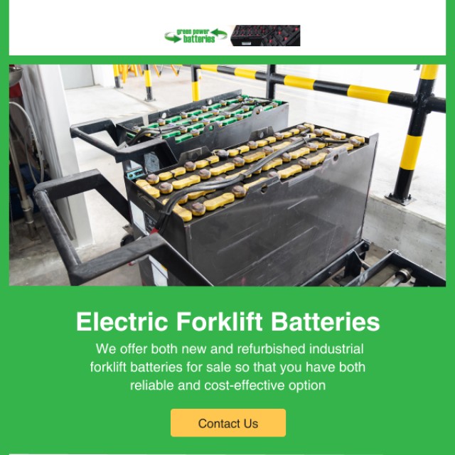 Green Power Forklift Batteries