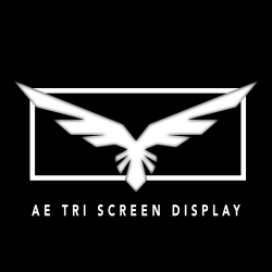 Tri-screen Display
