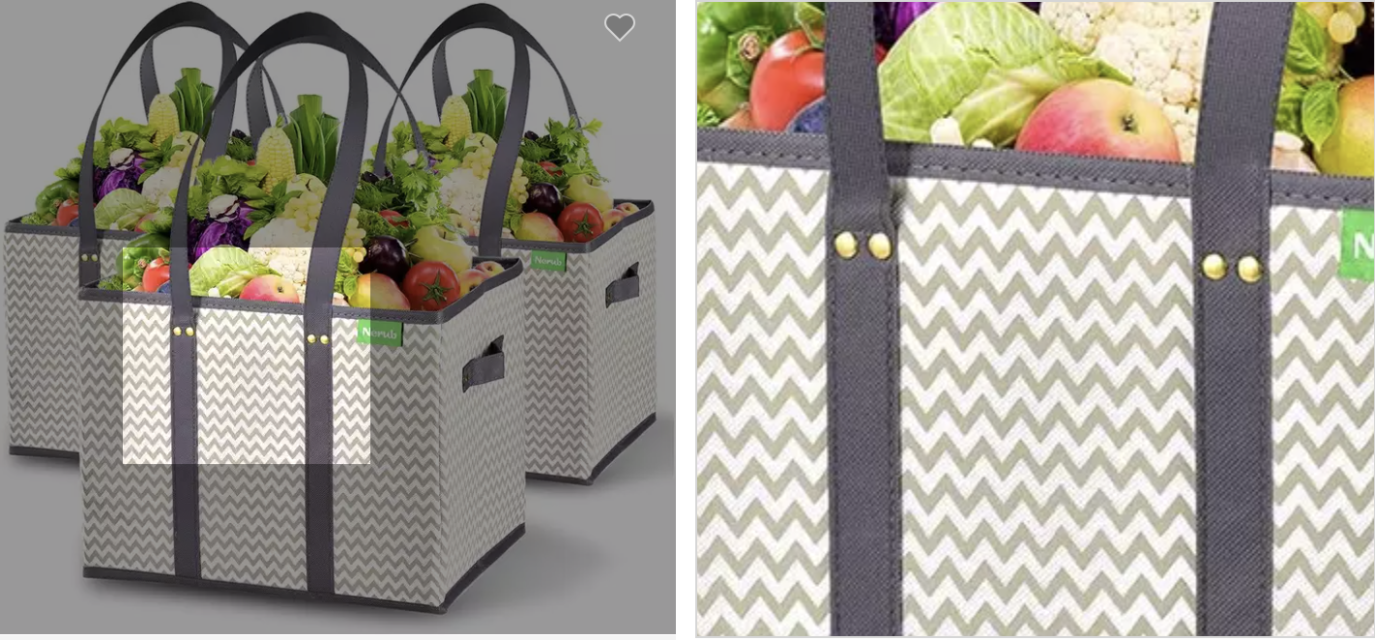 Grocery Foldable Box Bag