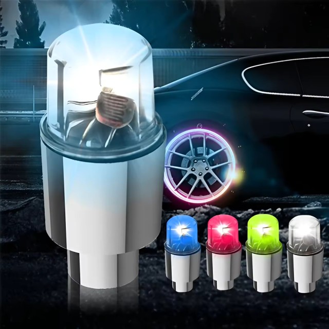 Purchase Requirement - Car Tire LED Lights Bicycle Tire Valve Cap Lighting Motorcycle