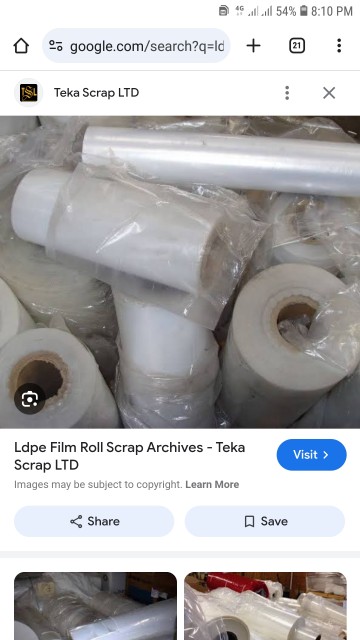 Buy Requirement - LDPE Film Roll Scrap