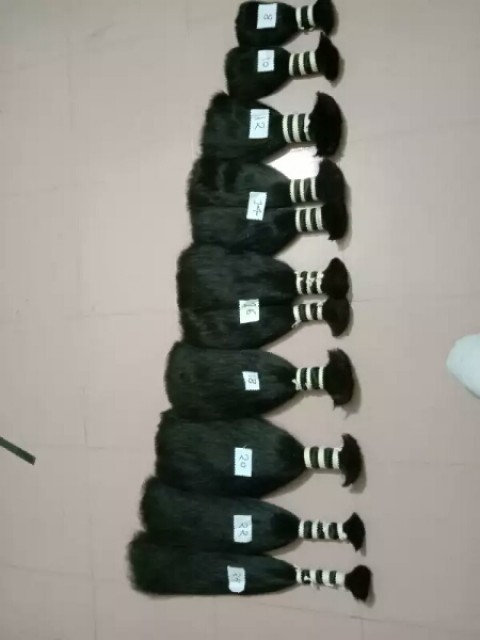 Human hair (raw remi bundle & cap)